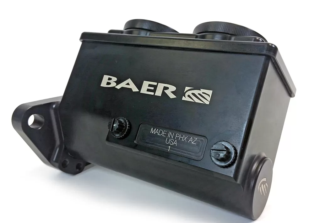 Baer Brakes Brake Master Cylinder Remaster Black Anodized Right Port 15/16 Inch - 6801272RP
