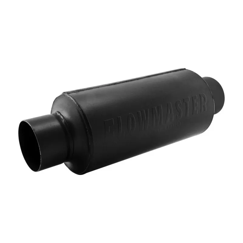 Flowmaster Pro Series Shorty Muffler - 3.00 Center In / 3.00 Center Out - Moderate Sound - 13012100