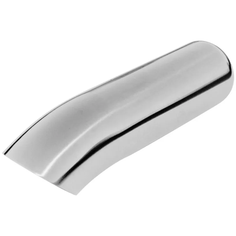 Flowmaster Exhaust Tip - 3.00 in. Turn Down Brushed SS Fits 2.50 in. Tubing - weld on - 15341