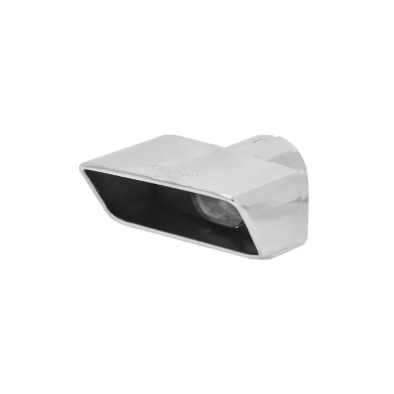 Flowmaster Exhaust Tip - 3.00 x 7.00 in. Rectangle Polished SS Fits 3 in. Tubing - Right - 15393