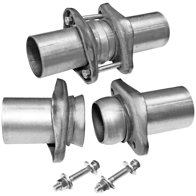 Flowmaster Header Collector Ball Flange Kit - 3.50 in. to 3.00 in. - Pair - 15923