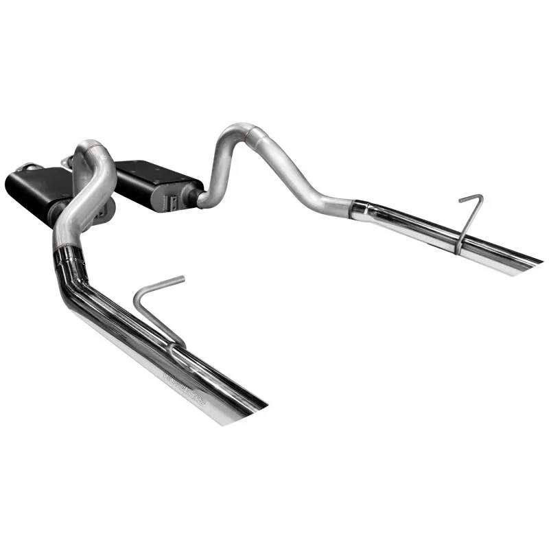 Flowmaster Catback System - Dual Rear Exit - Force II - Moderate Sound Ford 5.0L V8 - 17203
