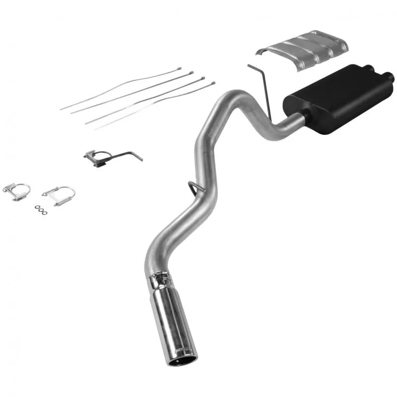 Flowmaster Catback System - Single Side Exit - American Thunder - Aggressive Sound - 17325