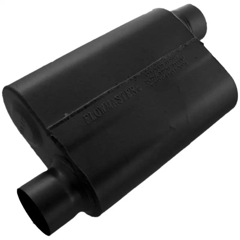 Flowmaster 40 Series Muffler - 3.00 Offset In / 3.00 Offset Out - Aggressive Sound - 43043