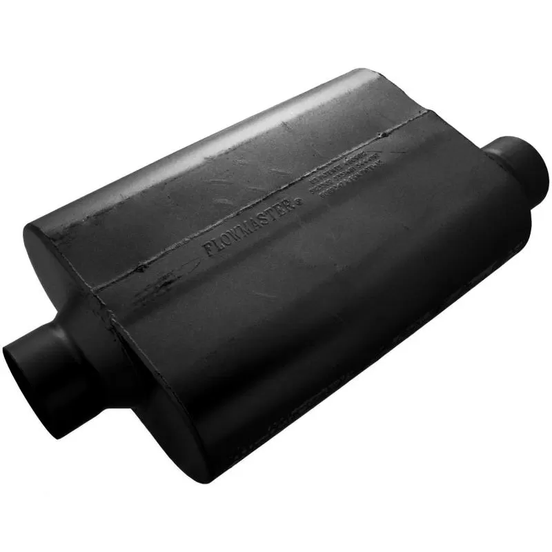 Flowmaster 30 Series Race Muffler - 3.50 Offset In / 3.50 Center Out - Aggressive Sound - 53531-12