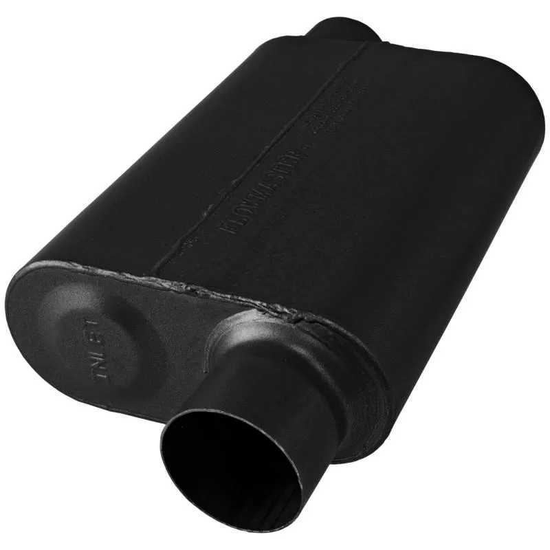 Flowmaster 40 Series Muffler 409S - 3.00 Offset In / 3.00 Offset Out - Aggressive Sound - 8043043