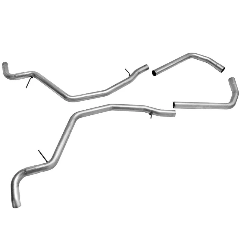 Flowmaster Header-back System -2.50 in. Dual Side Exit - Pipes Only - Requires Mufflers Chevrolet - 817413