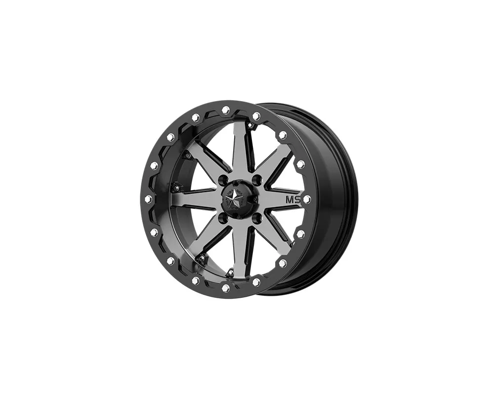 MSA Offroad M21 LOK Wheel 14x10 4x4x137 -10mm Charcoal Tint - M21-04037