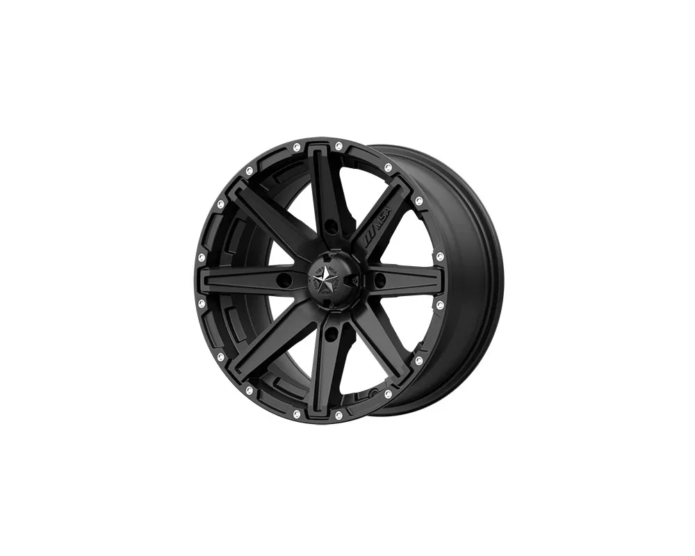 MSA Offroad M33 Clutch Wheel 14x10 4x4x110 +0mm Satin Black - M33-04010