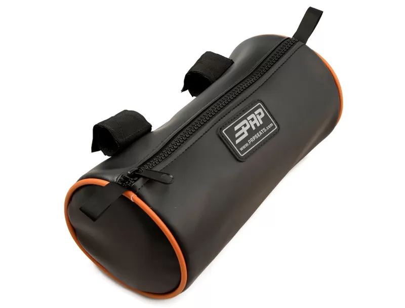 PRP Seats Buggy Bag Black With Orange Piping Vinyl Coated Nylon - E13-O