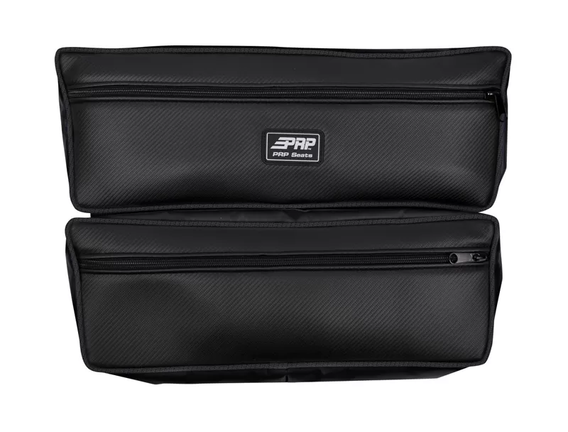 Double Bag for Polaris RZR Carbon Fiber Black PRP Seats - E33-210