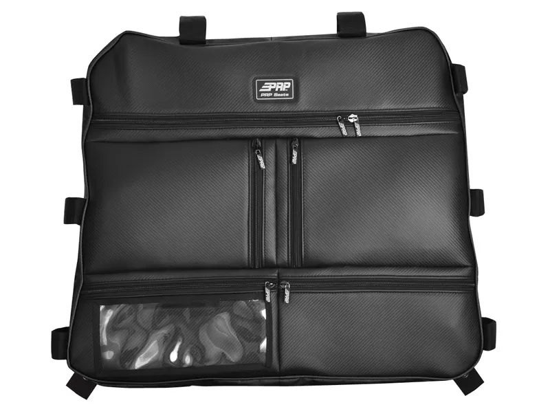 Overhead Bag for Polaris RZR Carbon Fiber Black PRP Seats - E47-210