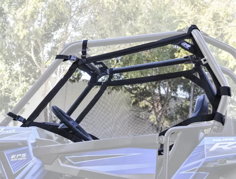 Mesh Window Nets for Polaris RZR 1000 with Stock Cage and Stock Doors PRP Seats - W18