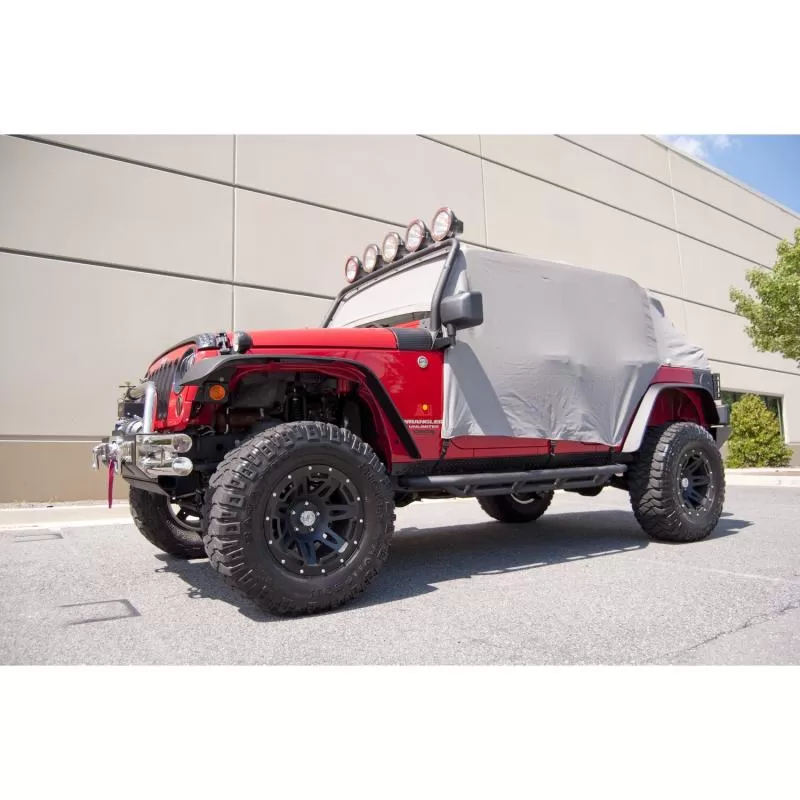 Rugged Ridge Cab Cover, Gray; 07-18 Jeep Wrangler JKU Jeep Wrangler 2007-2018 - 13318.09