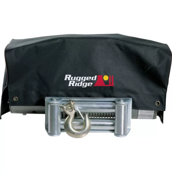 Rugged Ridge Winch Cover, 8500/10500 winches - 15102.02