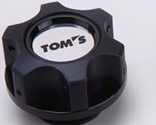 Tom's Racing Black Hybrid Oil Filter Cap Toyota GT-86 13-16 - 12180-TZN61