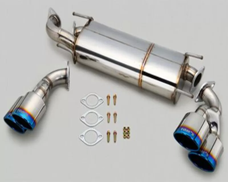 Tom's Racing Quad Tipped Titanium Exhaust System Toyota GT-86 13-16 - 17400-TZN62