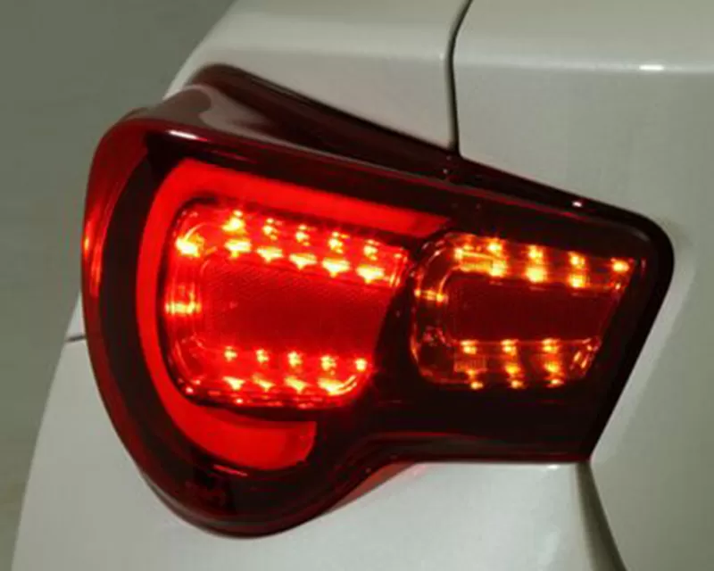 Tom's Racing Red LED Tail Light Set Scion FRS 13-16 - 81500-TZN60