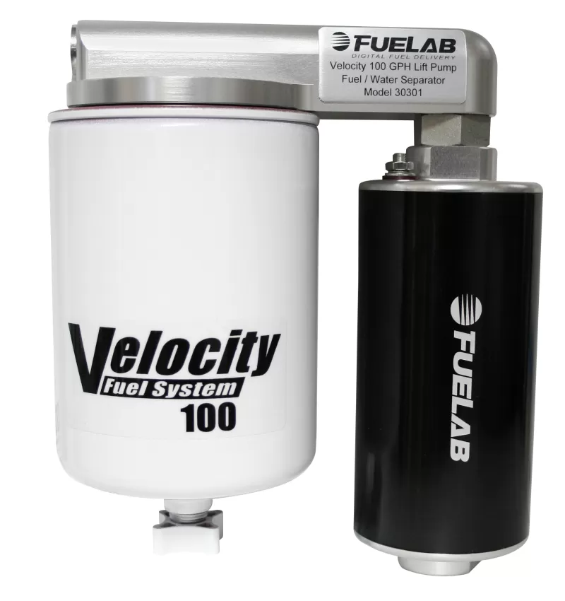 Fuelab 01-10 Duramax 2500/3500 Diesel Velocity Series High Performance Lift Pump 100 GPH 8 PSI - 30302