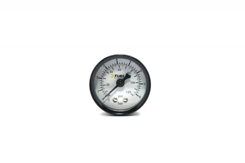 Fuelab Fuel Pressure Gauge, DUAL SCALE BAR/EFI - 71511