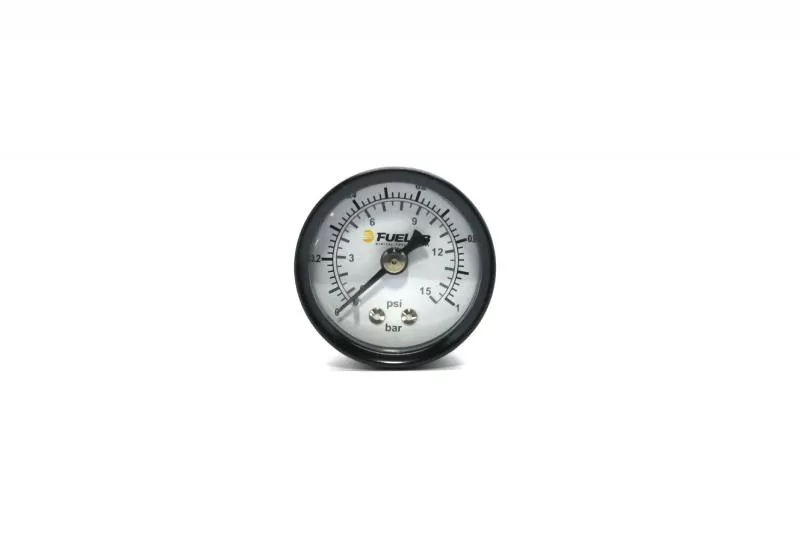 Fuelab Fuel Pressure Gauge, DUAL SCALE BAR/CARB - 71512