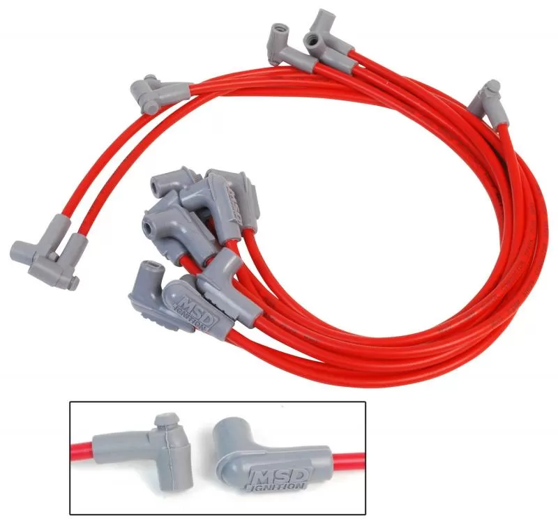 MSD Wire Set; Super Conductor; 8-cyl. 90 Plug/90 Plug N/A - 31229