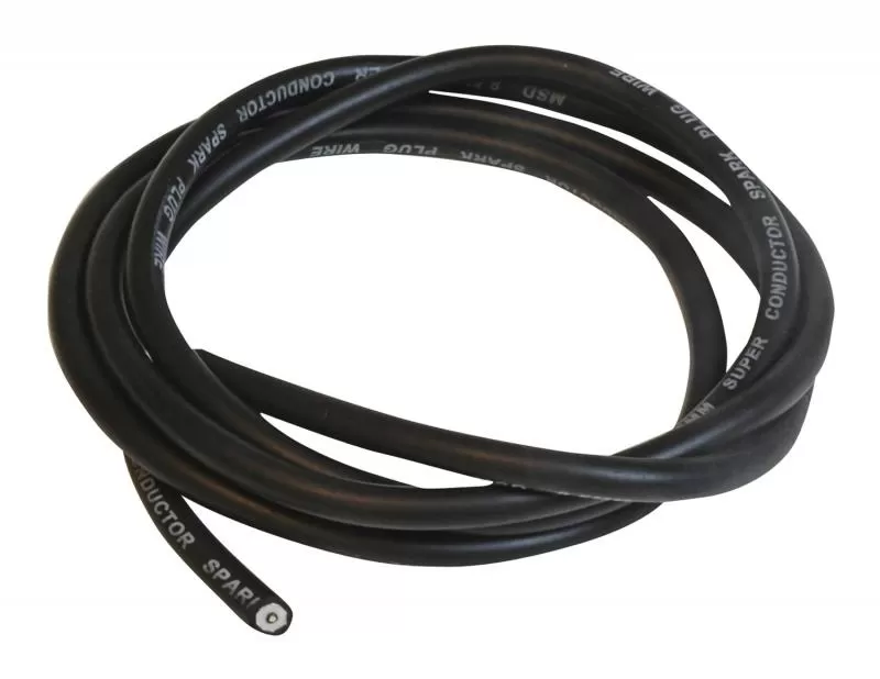 MSD Super Conductor Wire; Black; 100 Bulk - 34043