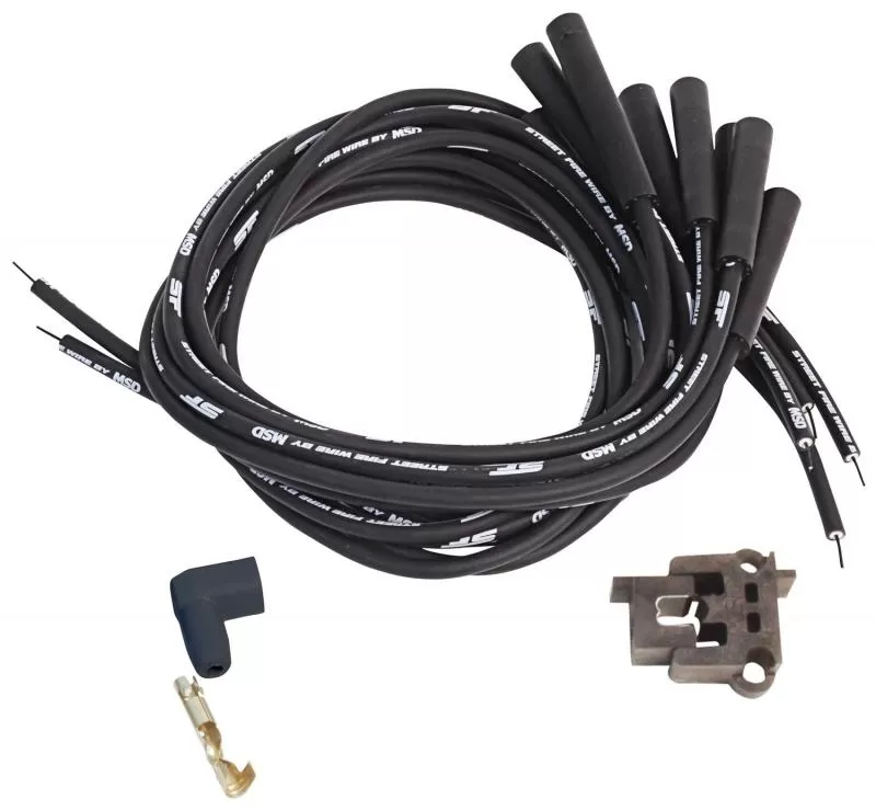 MSD Wire Set; Street Fire; V8 Multi-Angle; Socket/HEI Universal N/A - 5551