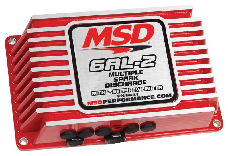 MSD 6AL-2; with 2-Step Limiter; 4; 6; 8-cyl. - 6421