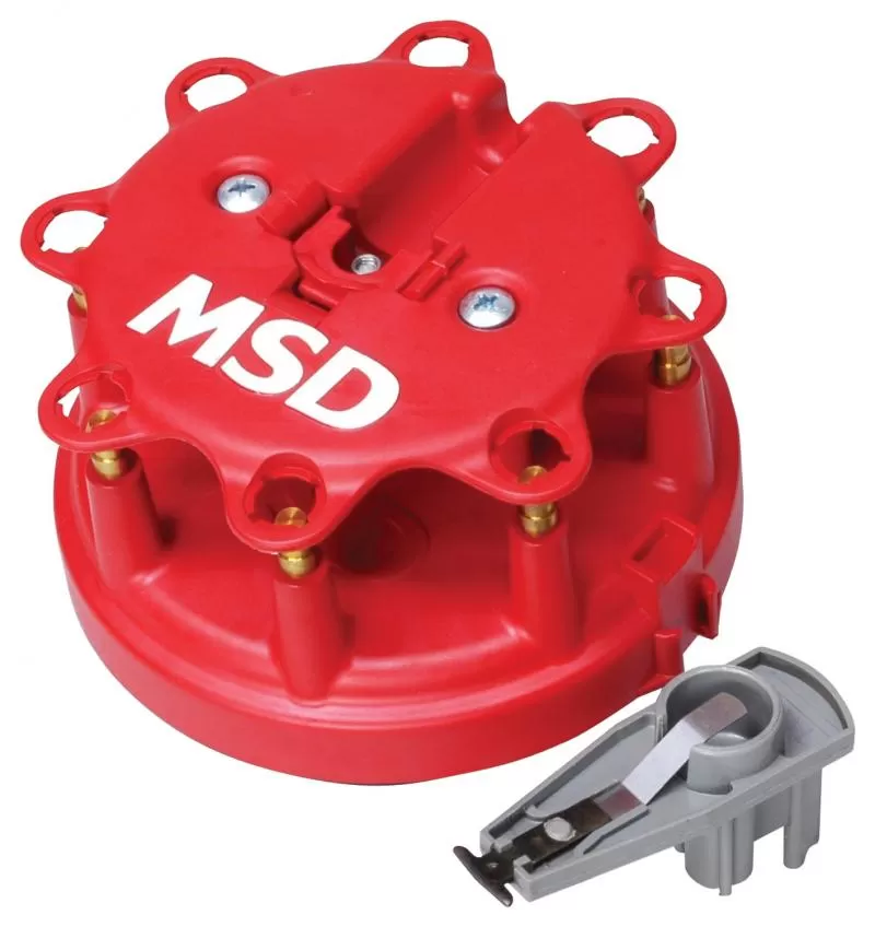 Distributor Cap and Rotor Kit; MSD/Ford V8; 85-95 - 8482