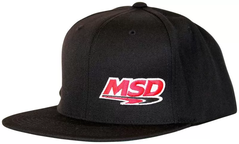 Cap, MSD Logo Left, Flatbill, Black - 95196