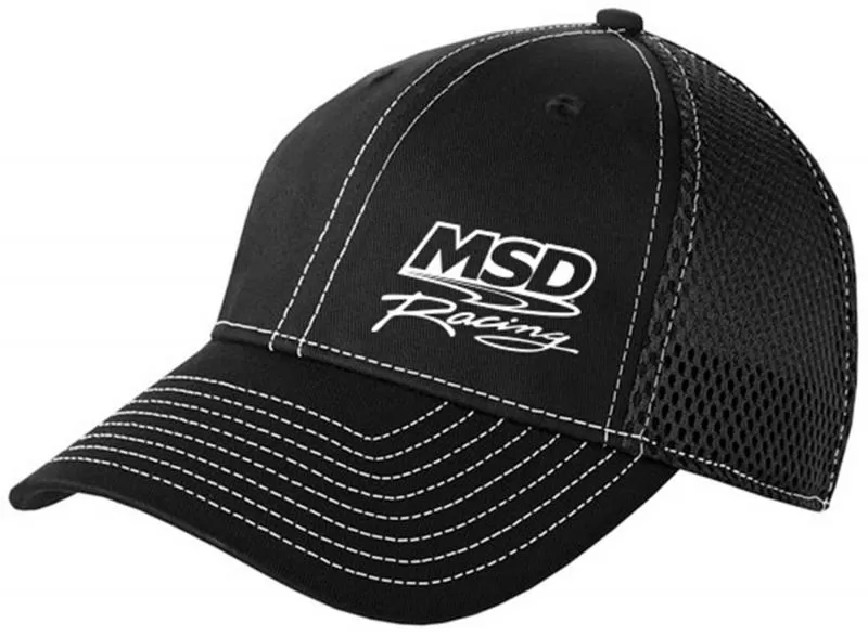 Cap, MSD race logo, white stitch, S/M - 9522