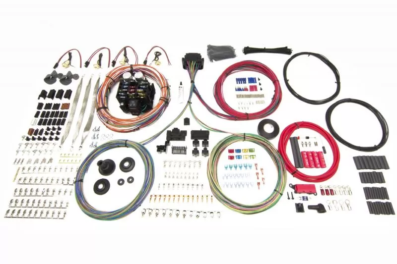 Painless Wiring 23 Circuit Harness - Pro-Series - Truck - Key In Dash  - Bulkhead - 10406