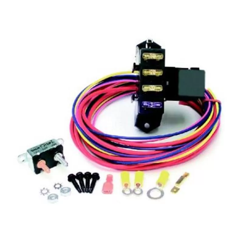 Painless Wiring Cirkit Boss Aux. Fuse Block/3 Circuits w/TXL Wire/Weather Sealed - 70203