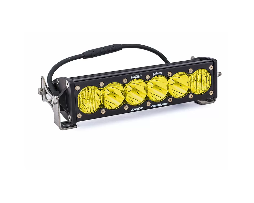 Baja Designs OnX6+ 10" Driving/Combo Amber Straight LED Light Bar - 451013