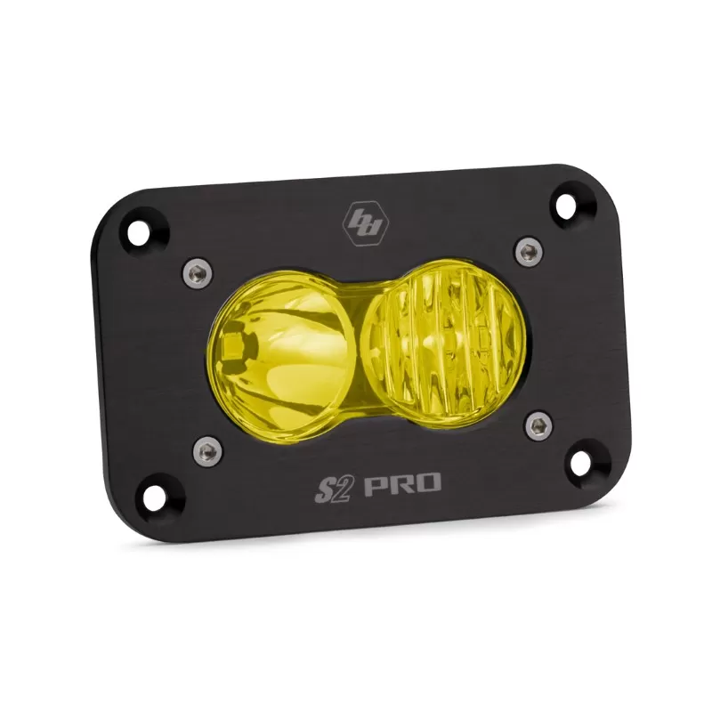 Baja Designs Amber Driving/Combo Flush Mount S2 Pro LED Light - 481013