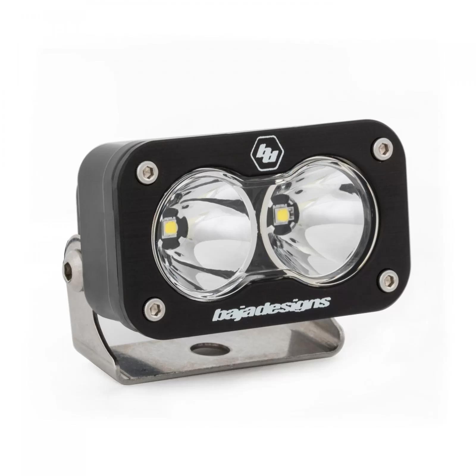 Baja Designs Clear Lens Spot Pattern S2 Sport LED Work Light Each - 540001