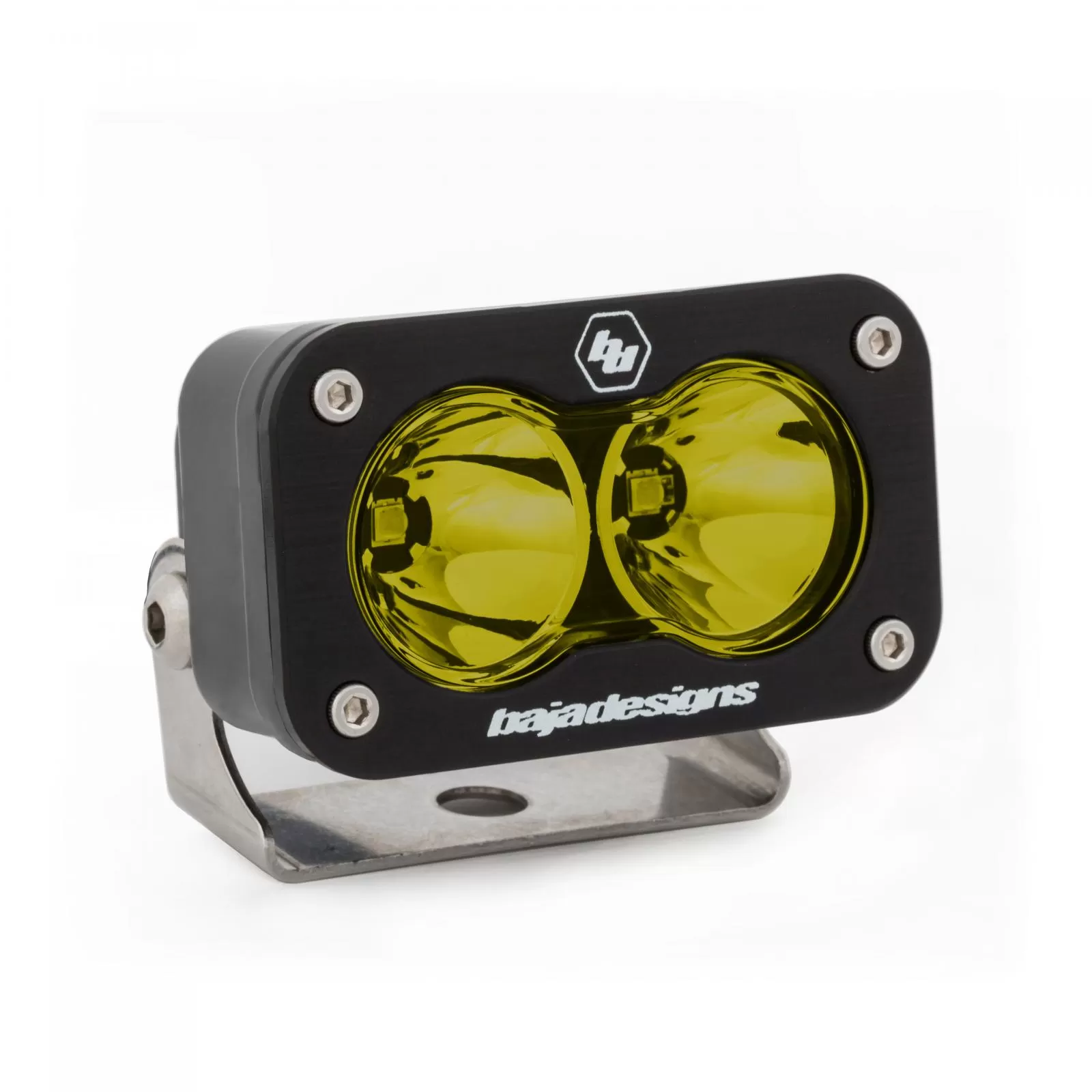Baja Designs Amber Lens Spot Pattern S2 Sport LED Work Light Each - 540011