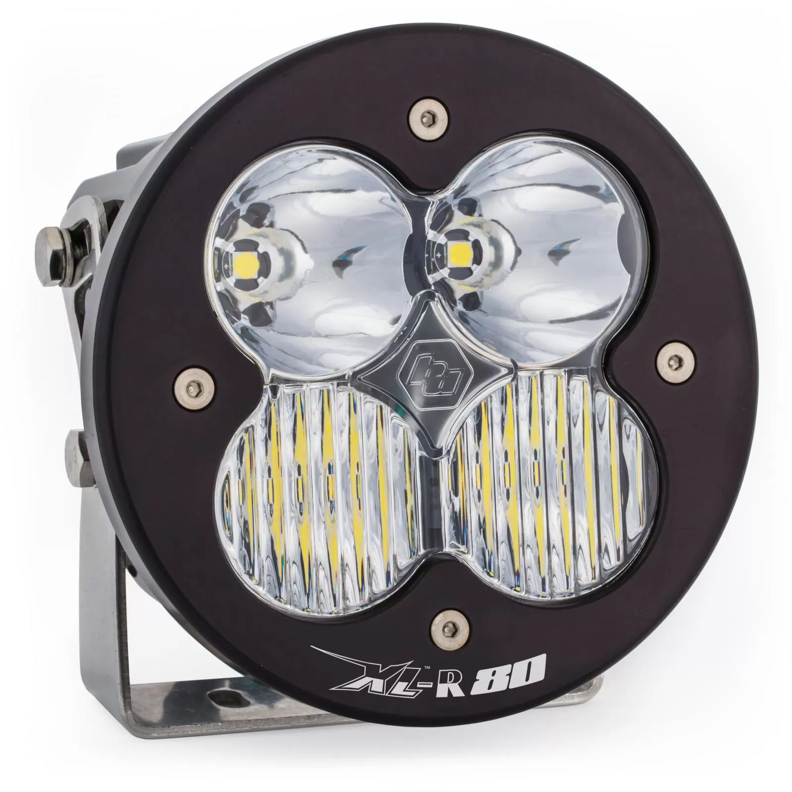 Baja Designs Clear Lens Spot XL R 80 Driving/Combo LED Light Pods Each - 760003