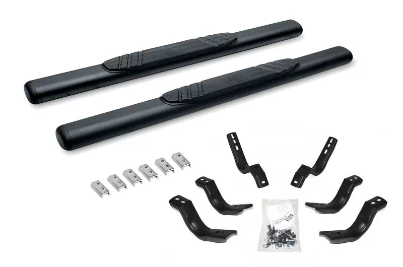 Go Rhino 4" OE Xtreme SideSteps Kit - 52" Long Textured Black + Brackets - 684404552T