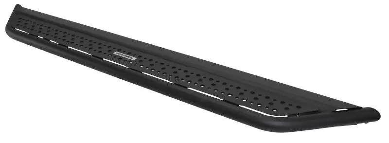 Go Rhino D6 Dominator Steel Side Steps-Black Textured Powdercoat with Mounting Brackets - D64299T
