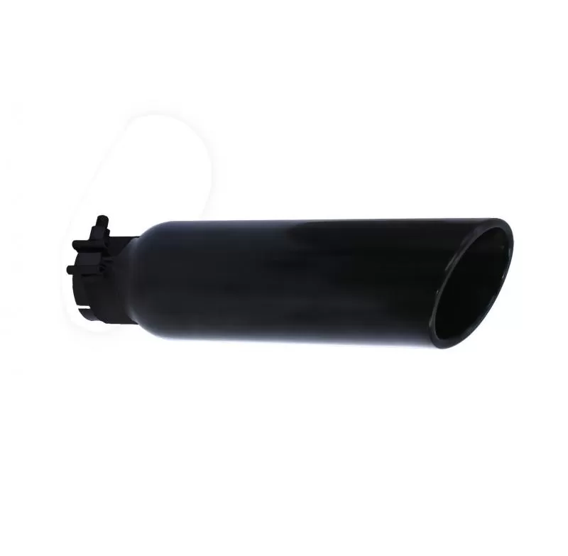 Go Rhino Black Powder Coated Stainless Steel Exhaust Tip - GRT225414B