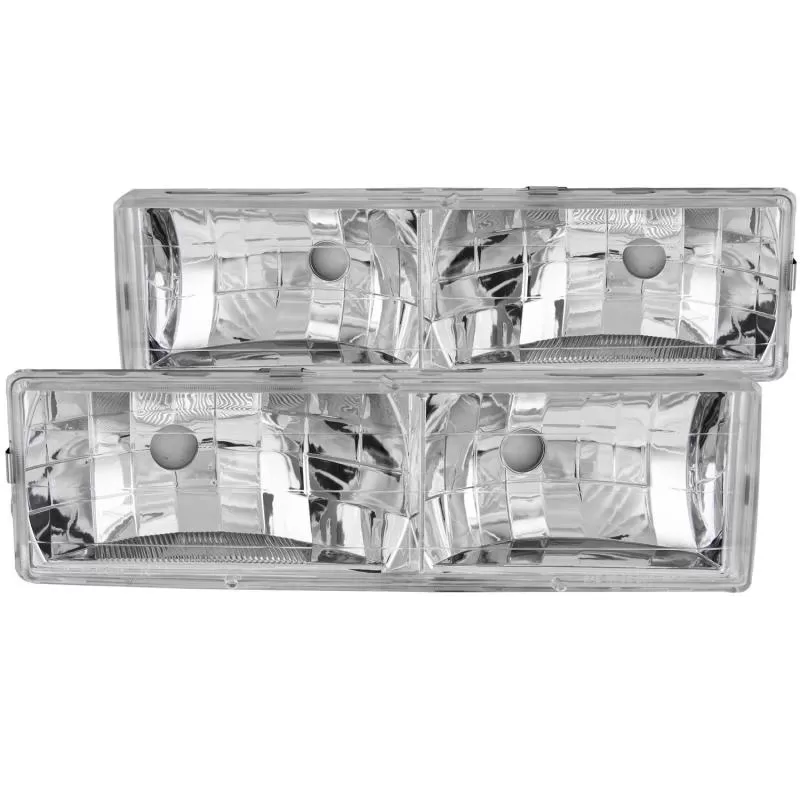 Anzo USA Crystal Headlight Set - 111136