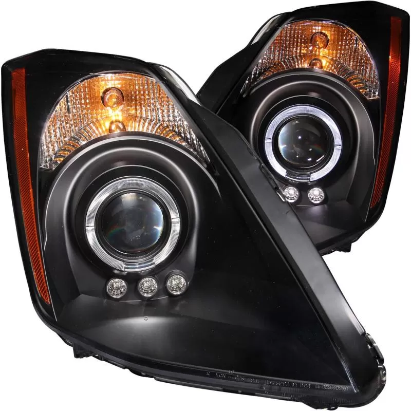 Anzo USA Projector Headlight Set w/Halo Nissan 350Z 2003-2007 - 121444