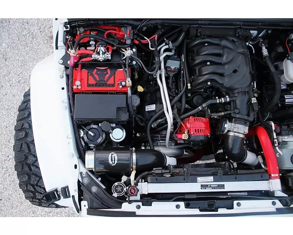 RIPP Supercharger Kit Auto w/ Ripp XL Intercooler Jeep Wrangler JK 2012-2014 - 1214JKSDS-AXL