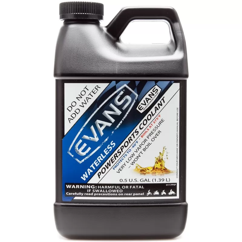 Evans Cooling Waterless Powersports Engine Coolant Half Gallon - EC72064