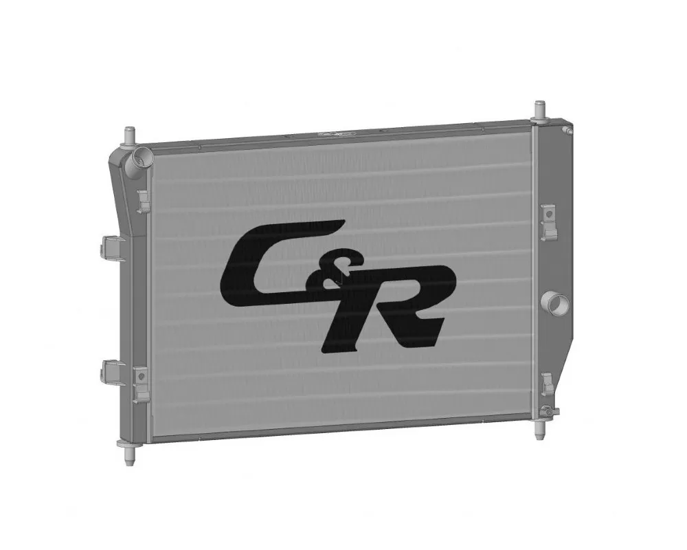 C&R Coupe Convertible OE Fit 36mm Single Row W/O Cooler Chevrolet C6 Corvette Base 2005-2012 - 25-00200