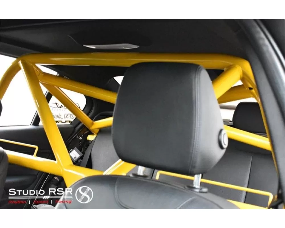 Studio RSR 6-Point Full Cage with Chromoly 4130 BMW F30 | F80 M3 2012-2019 - RSRC3f-02