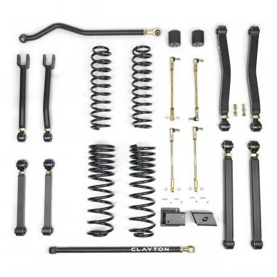 Clayton Offroad 2.5-Inch Overland Plus Lift Kit Jeep Gladiator 2020-2021 - COR-3010025