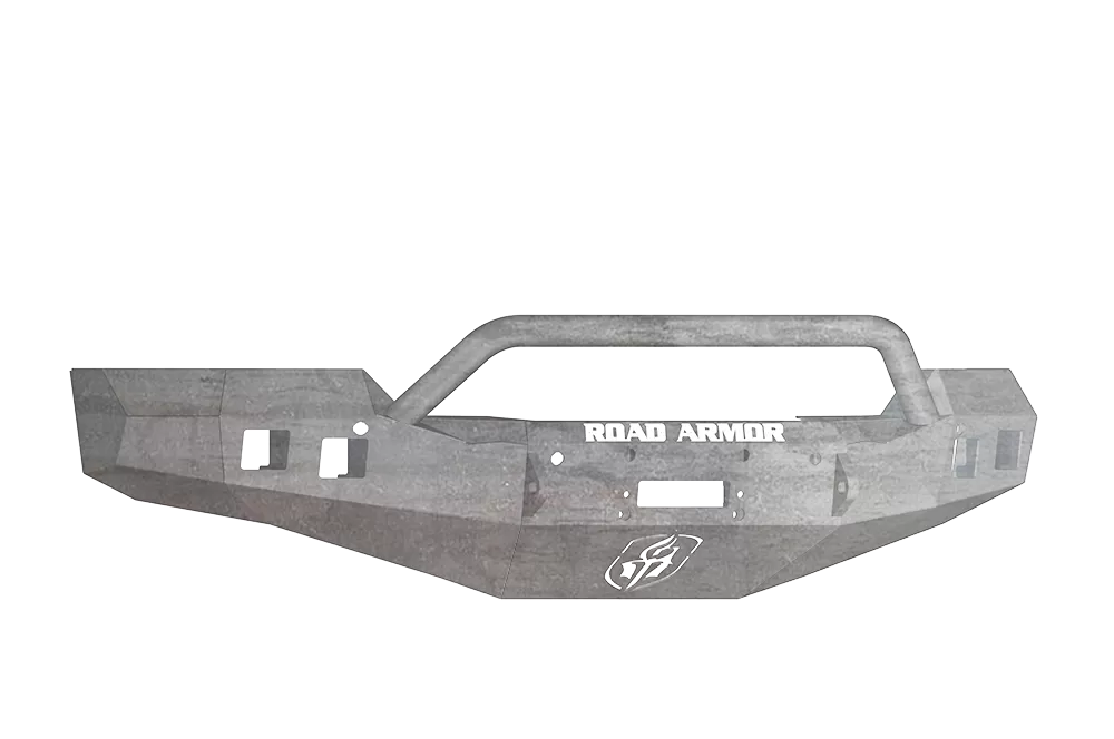 CHEVY 1500 SILVERADO 16-17 Front Stealth Winch Bumper Square Light Port Pre-Runner Guard RAW Road Armor - 316R4Z